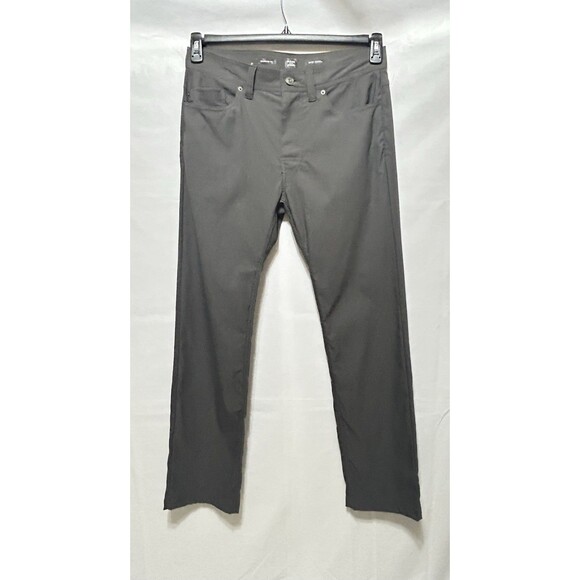 PrAna Brion Pant II Mens 32x32 Gray Standard Fit Pants - Picture 4 of 13